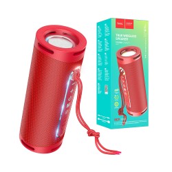 Altavoz Inalámbrico Portátil Hoco HC9 Dazzling Pulse con AUX/FM/USB BT V5.1 1800mAh Rojo Altavoz Inalámbrico Portátil Hoco HC9 Dazzling Pulse con AUX/FM/USB BT V5.1 1800mAh Rojo
